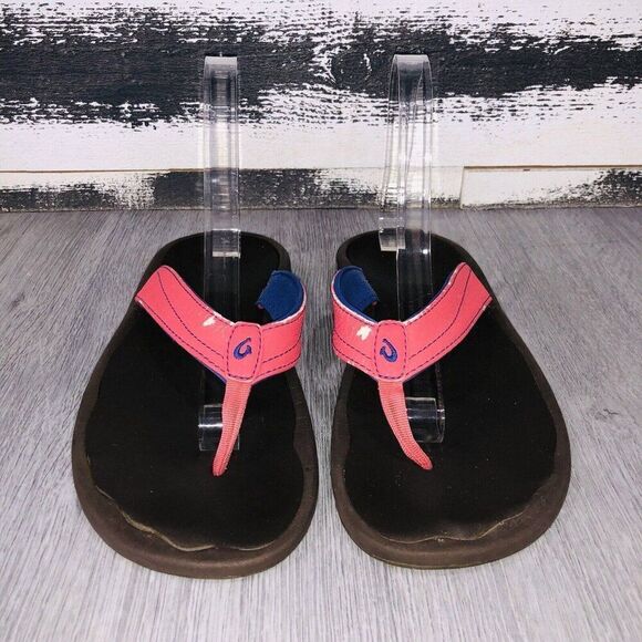 OluKai Punua Kia'i Beach Sandals Women's Size 8 Flip Flop Thongs Pink *FLAWS - Picture 4 of 15